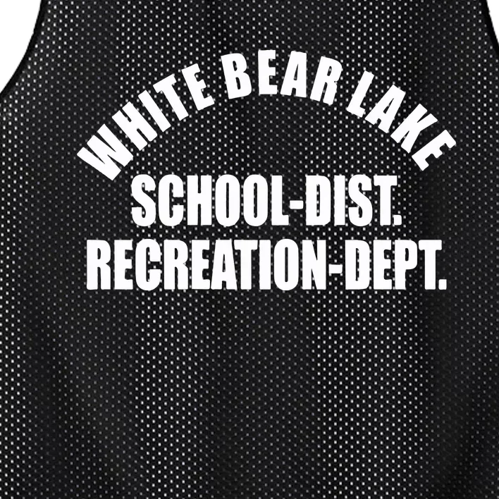 White Bear Lake School District Recreation Dept Mesh Reversible Basketball Jersey Tank