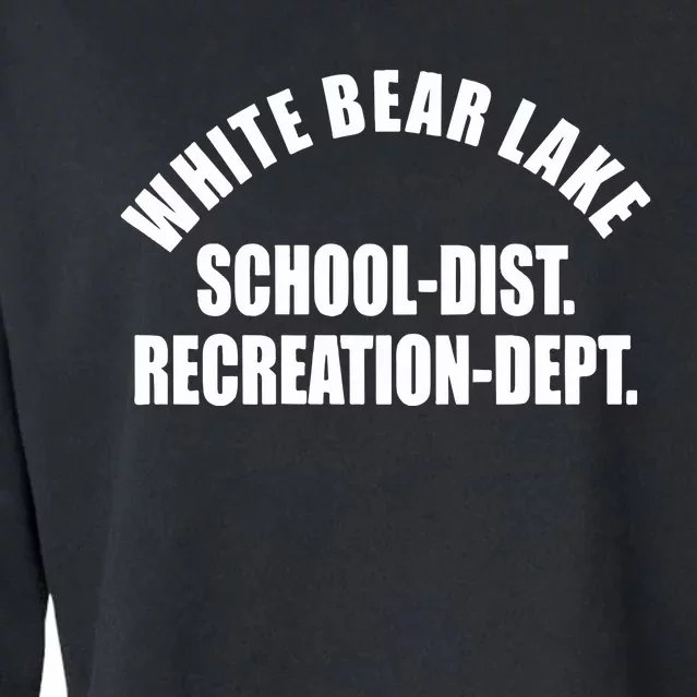 White Bear Lake School District Recreation Dept Cropped Pullover Crew