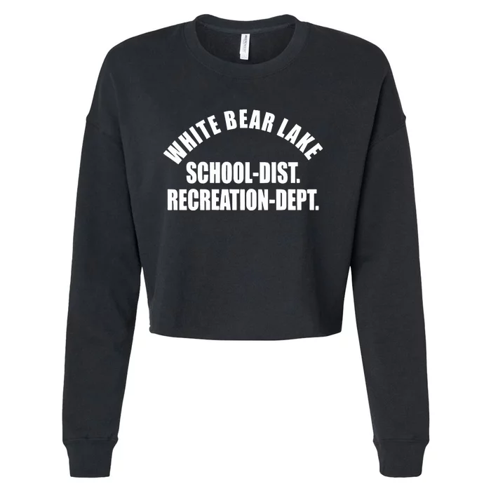 White Bear Lake School District Recreation Dept Cropped Pullover Crew