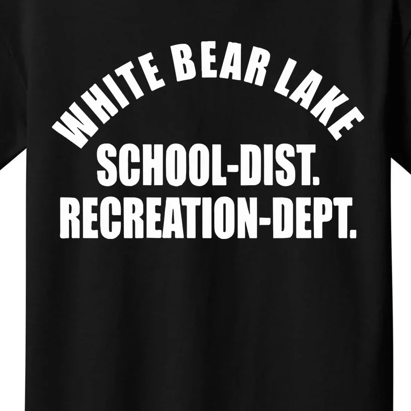 White Bear Lake School District Recreation Dept Kids T-Shirt