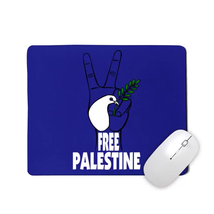 West Bank Middle East Peace Dove Olive Branch Free Palestine Cool Gift Mousepad