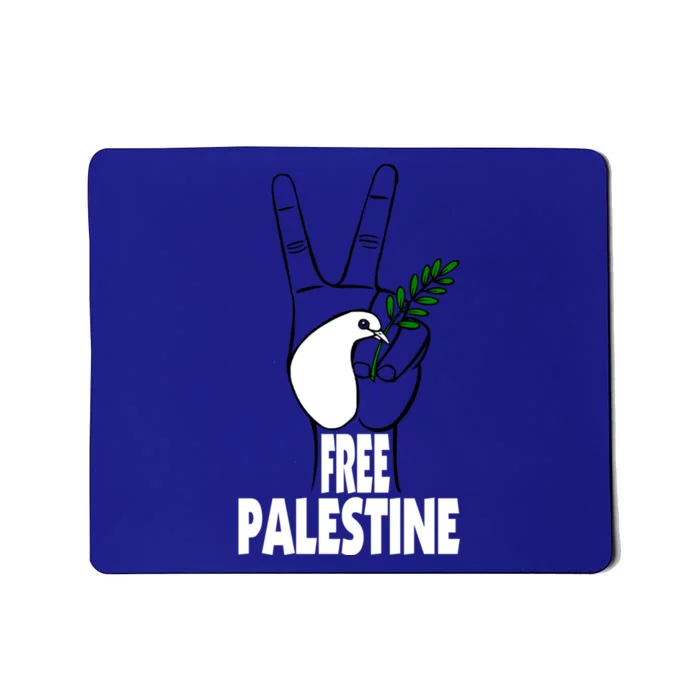 West Bank Middle East Peace Dove Olive Branch Free Palestine Cool Gift Mousepad