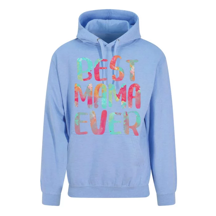 Womens Best Mama Ever Mother's Day Unisex Surf Hoodie