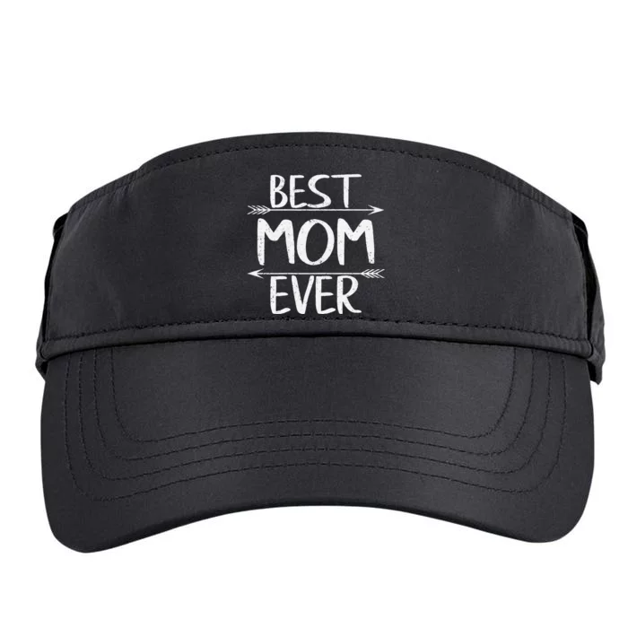 Womens Best Mom Ever Casual Funny Mother's Day Gift Christmas Adult Drive Performance Visor