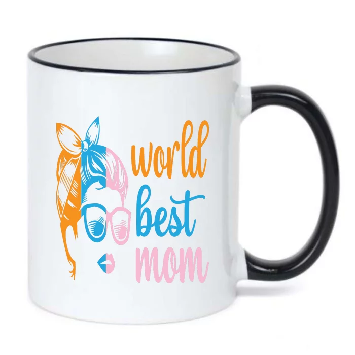 World Best Mom Black Color Changing Mug