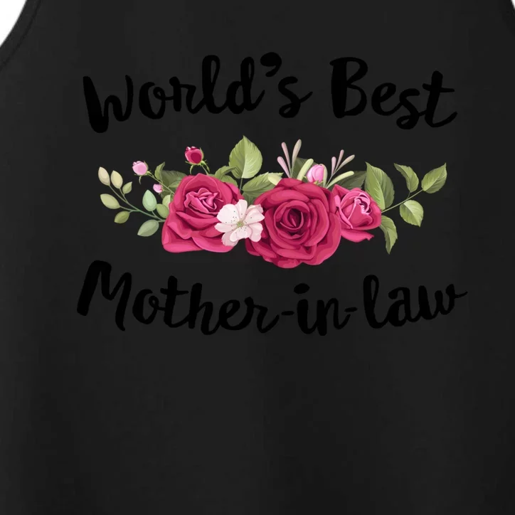 Worlds Best Mother In Law Groom Bride Ideas Weeding Party Gift Performance Tank