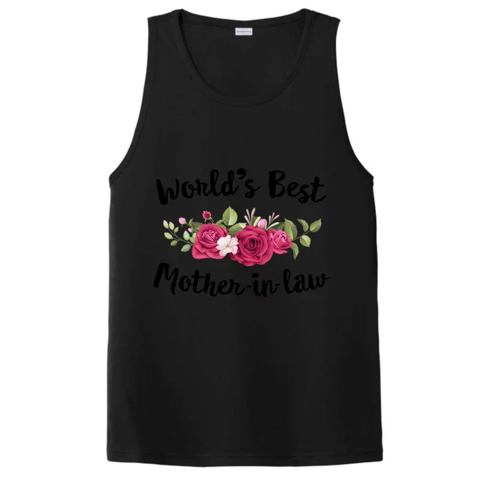 Worlds Best Mother In Law Groom Bride Ideas Weeding Party Gift Performance Tank