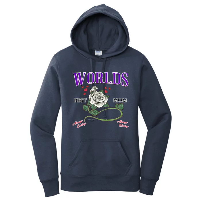 World's Best Mom Mother's Day Gift Novelty Mama Gift Women's Pullover Hoodie