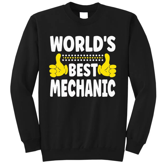 World's Best Mechanic Funny Profession Mechanic Sweatshirt