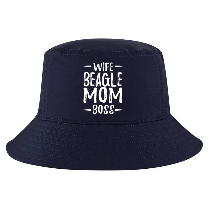 Wife Beagle Mom Boss Funny Dog Mom Gift Idea Gift Cool Comfort Performance Bucket Hat