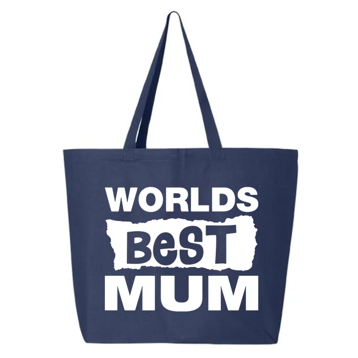 Worlds Best Mum 25L Jumbo Tote