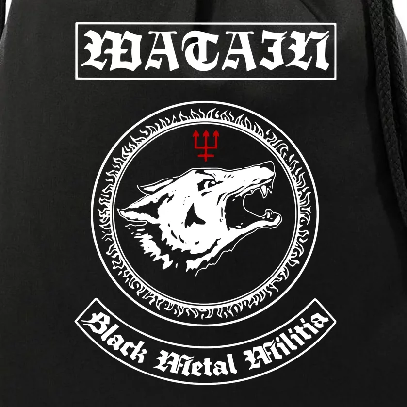 Watain Band Music Drawstring Bag