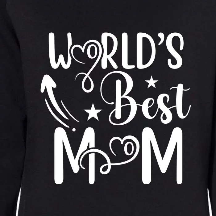 Worlds Best Mom Womens California Wash Sweatshirt