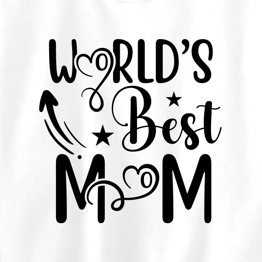 Worlds Best Mom Kids Sweatshirt