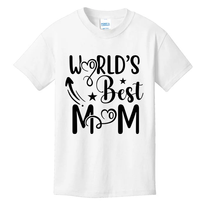 Worlds Best Mom Kids T-Shirt