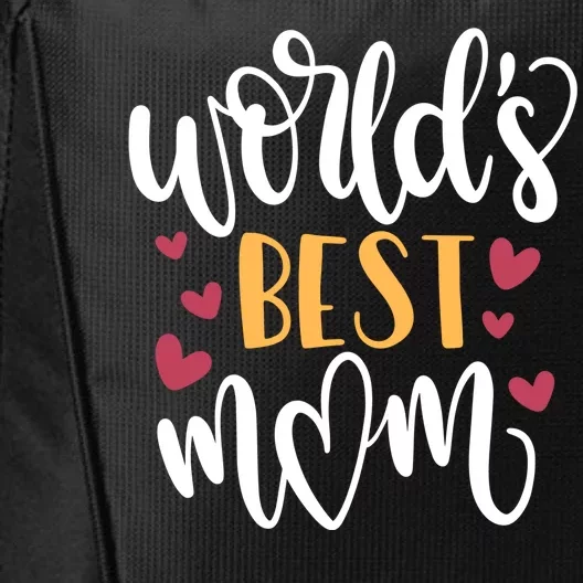 World's Best Mom Love Gift City Backpack