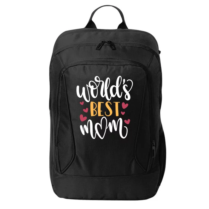 World's Best Mom Love Gift City Backpack