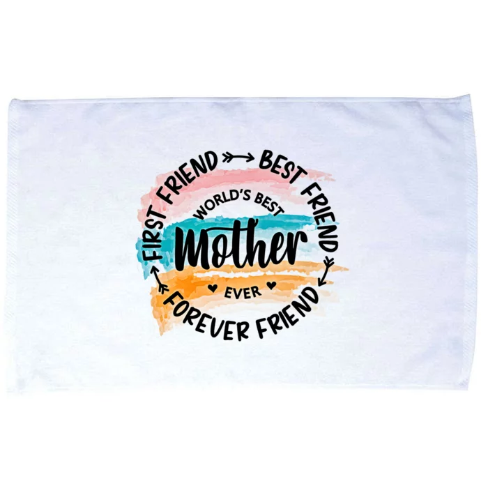 World's Best Mother Ever Best Mama Mother's Day Gift Idea For Mama Microfiber Hand Towel