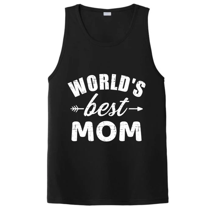 World's Best Mom Mother's Day Gift Performance Tank