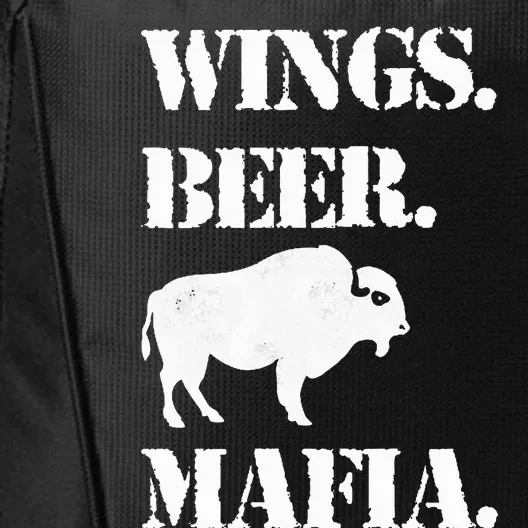 Wings Beer Mafia Buffalo Ny Buffalo Football City Backpack