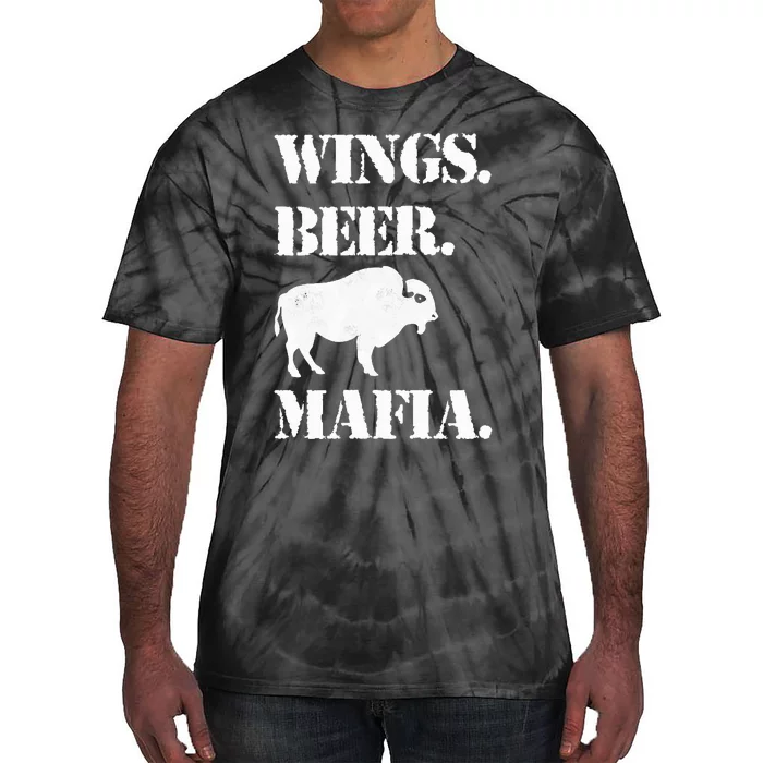 Wings Beer Mafia Buffalo Ny Buffalo Football Tie-Dye T-Shirt