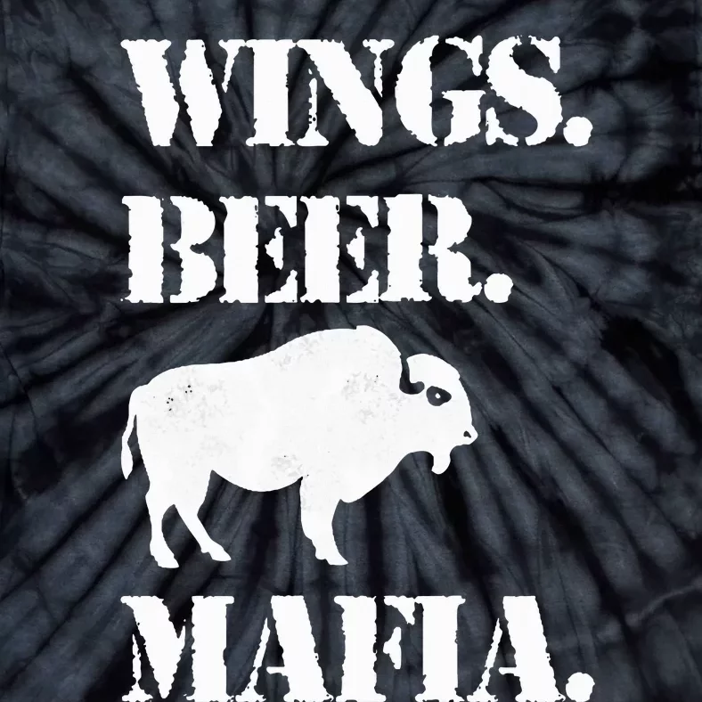 Wings Beer Mafia Buffalo Ny Buffalo Football Tie-Dye T-Shirt