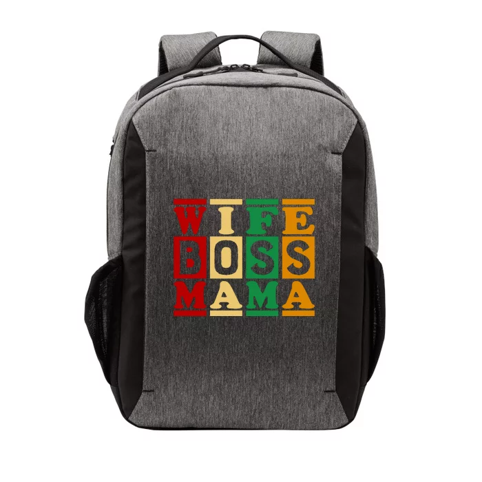 Wife Boss Mama Vector Backpack