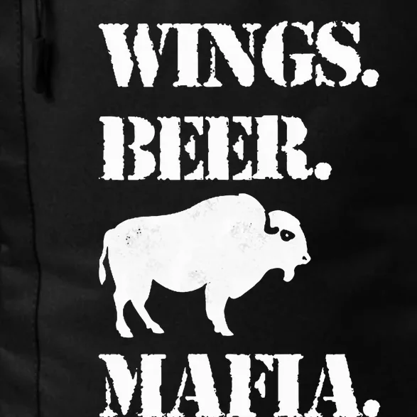 Wings Beer Mafia Buffalo Ny Buffalo Football Daily Commute Backpack