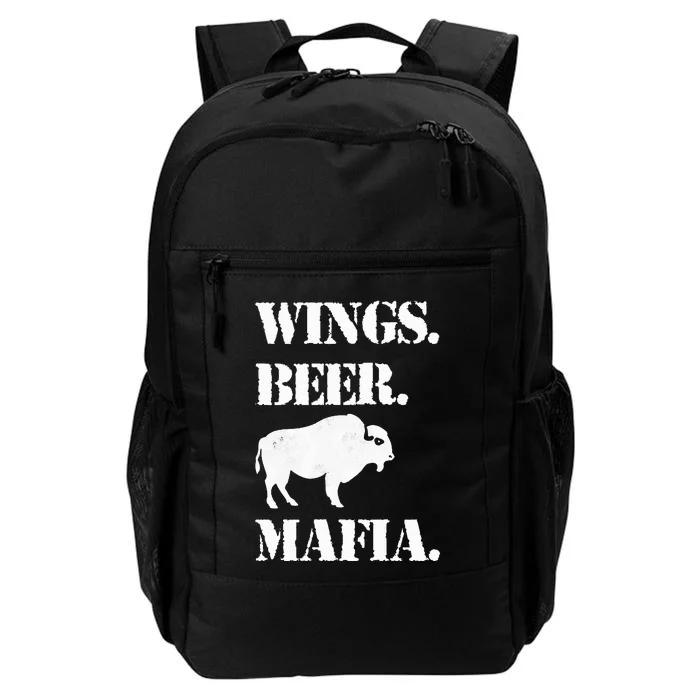 Wings Beer Mafia Buffalo Ny Buffalo Football Daily Commute Backpack