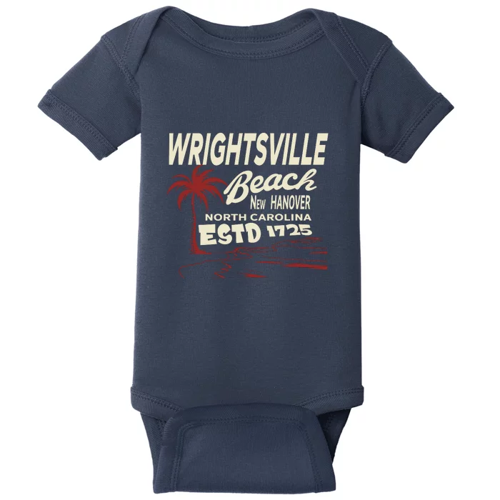 Wrightsville Beach North Carolina Baby Bodysuit