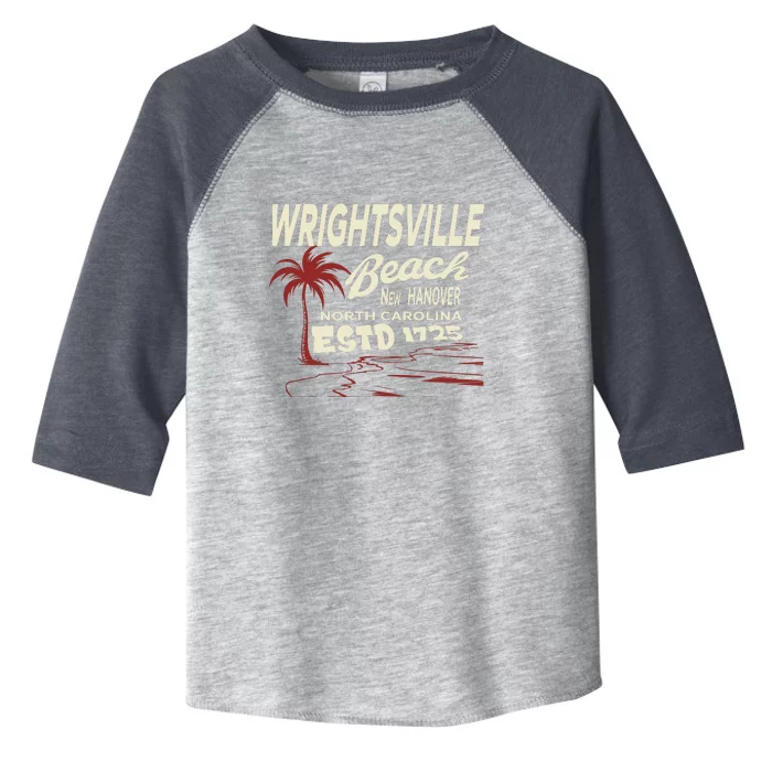 Wrightsville Beach North Carolina Toddler Fine Jersey T-Shirt