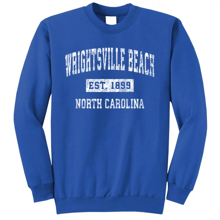 Wrightsville Beach Nc Vintage Sports Sweatshirt