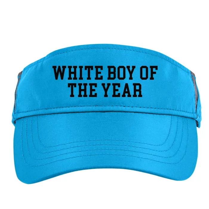 White Boy Of The Year Adult Drive Performance Visor