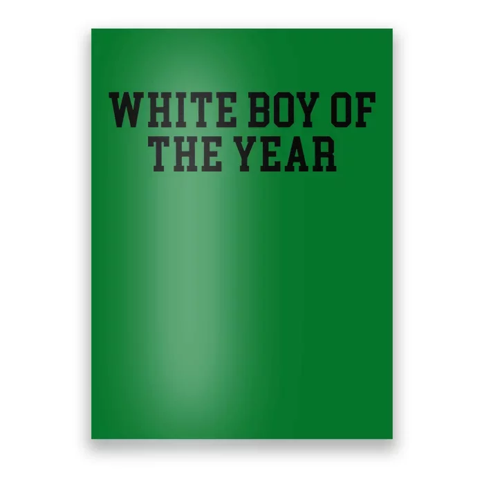 White Boy Of The Year Poster