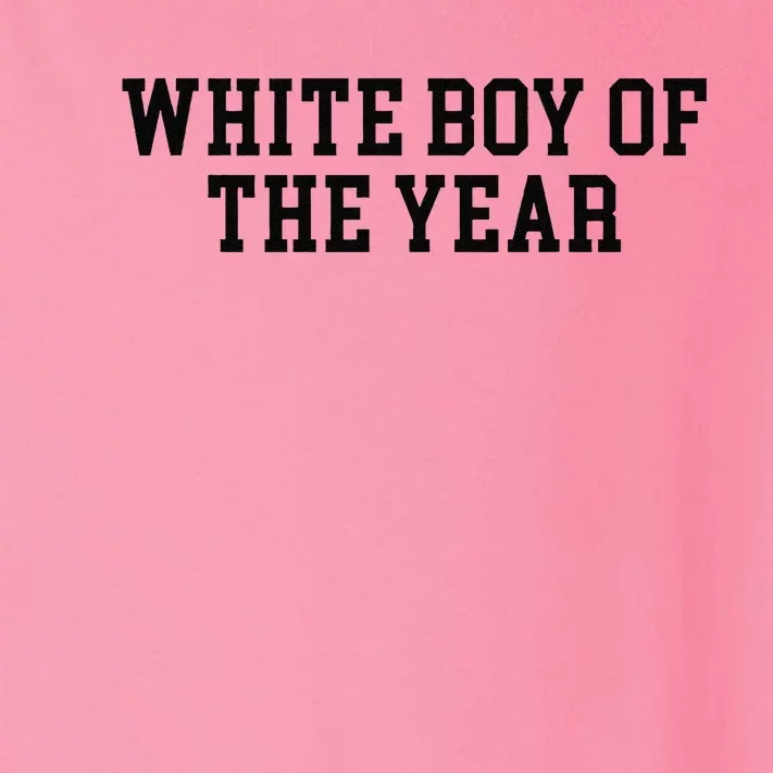 White Boy Of The Year Toddler Long Sleeve Shirt