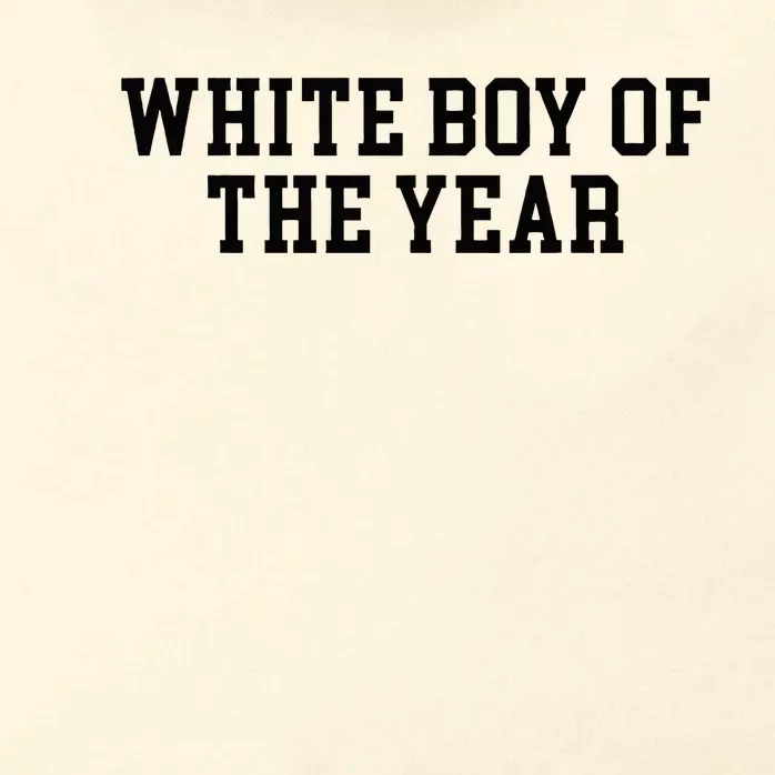 White Boy Of The Year Zip Tote Bag