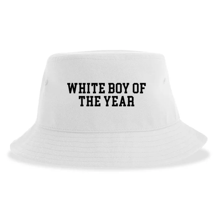 White Boy Of The Year Sustainable Bucket Hat