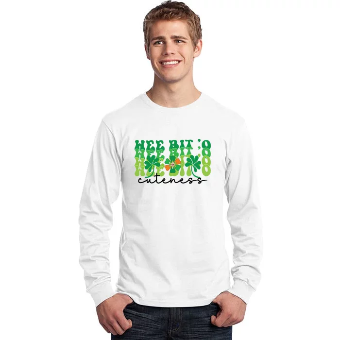 Wee Bit O Cuteness St Patrick's Day Womens Tall Long Sleeve T-Shirt