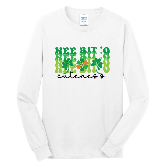 Wee Bit O Cuteness St Patrick's Day Womens Tall Long Sleeve T-Shirt