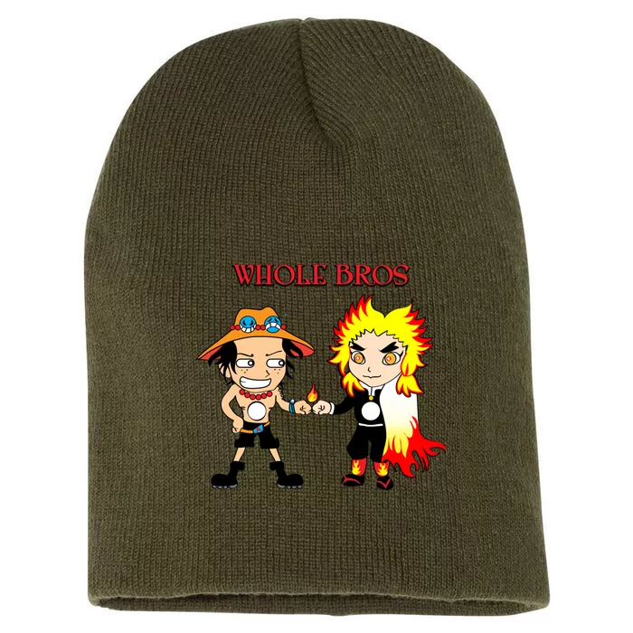 Whole Bros Of Fire Short Acrylic Beanie