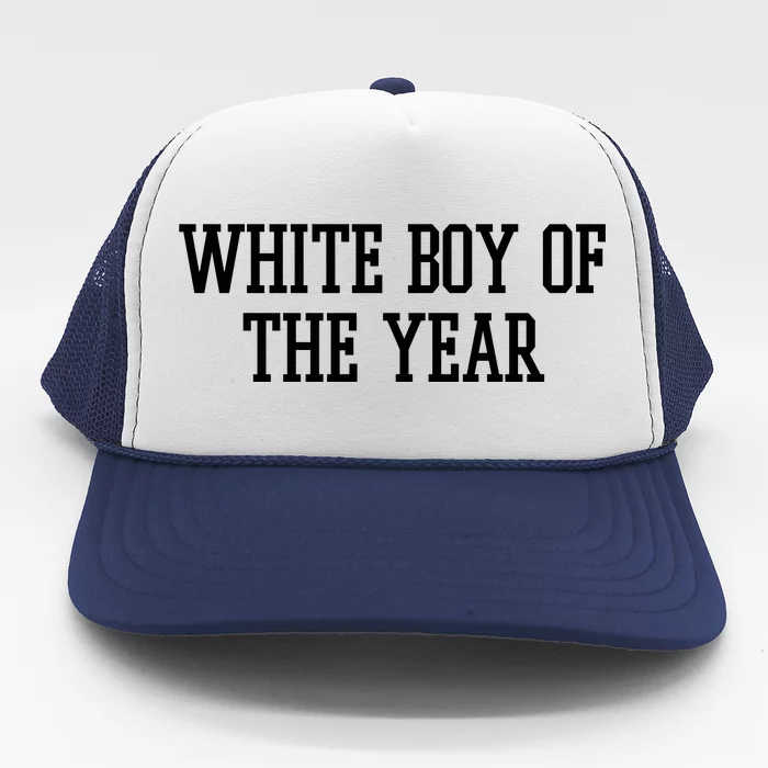 White Boy Of The Year Trucker Hat