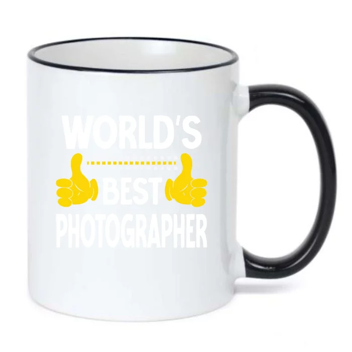 World's Best Photographer Job Title Profession Photographer Gift Black Color Changing Mug