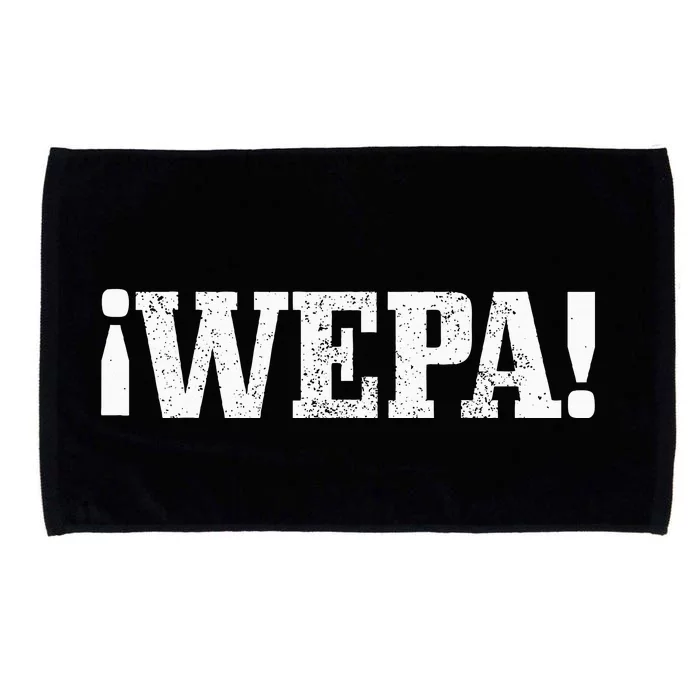 Wepa Boricua Puerto Rico Rican Latin Spanish Slang Funny Microfiber Hand Towel