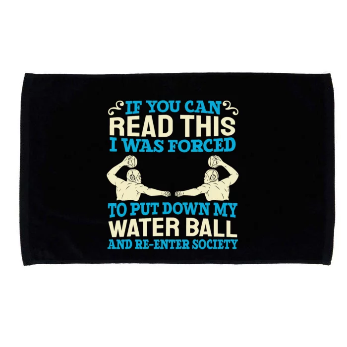 Water Ball Polo Team Swimming Sport Waterpolo Players Microfiber Hand Towel