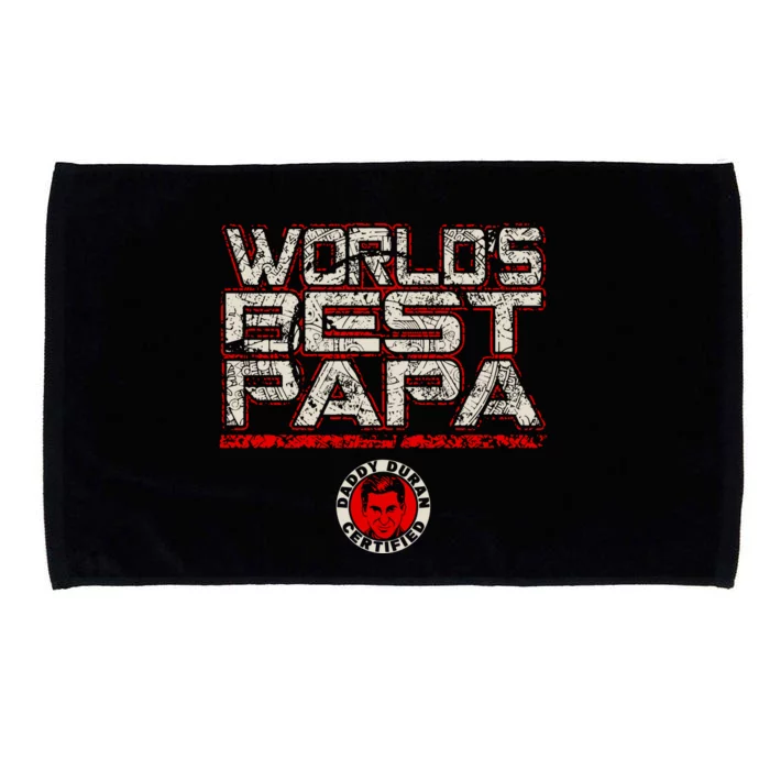 World’S Best Papa Microfiber Hand Towel