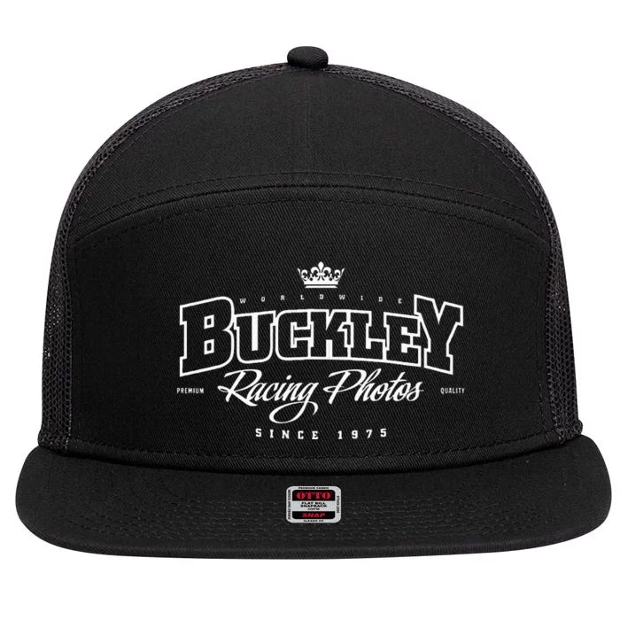 Womens Buckley Photos Worldwide VNeck 7 Panel Mesh Trucker Snapback Hat