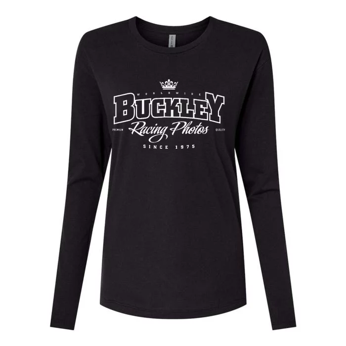 Womens Buckley Photos Worldwide VNeck Womens Cotton Relaxed Long Sleeve T-Shirt