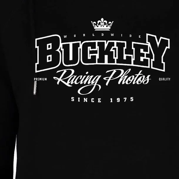 Womens Buckley Photos Worldwide VNeck Womens Funnel Neck Pullover Hood