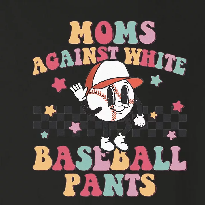 White Baseball Pants Funny Baseball Mama Baseball Mom Toddler Long Sleeve Shirt