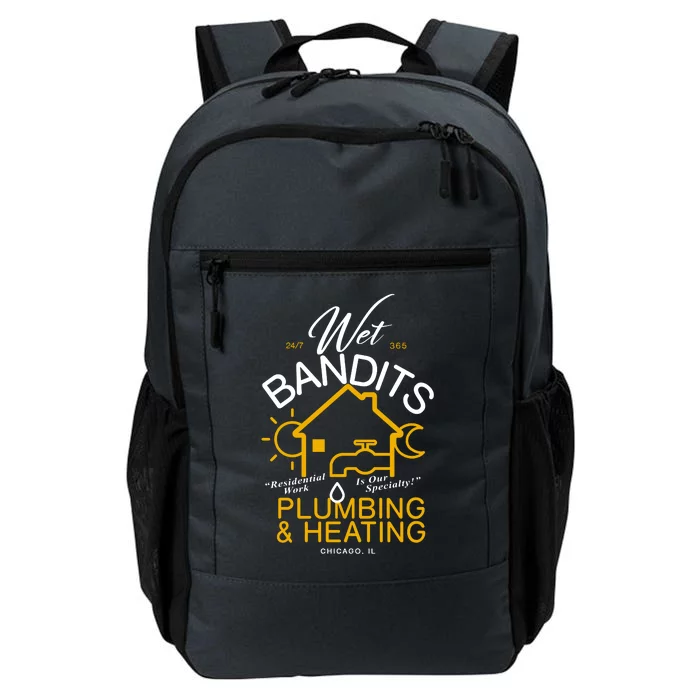 Wet Bandits Plumbing & Heating Chicago Daily Commute Backpack